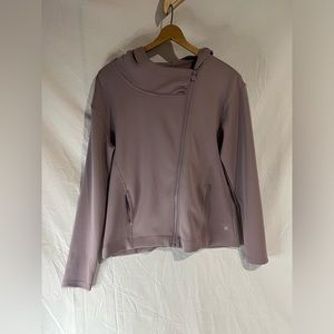 Apana, woman’s sz MED, athletic jacket,  dusty purple color! Cute!